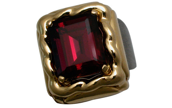 Geometric Garnet Ring